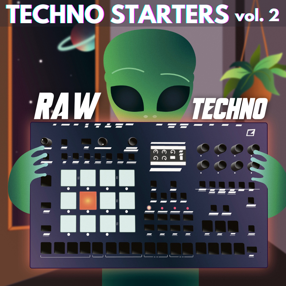 Techno Starters Vol. 2 // Raw Techno Sample Pack (Loops + Multitracks)