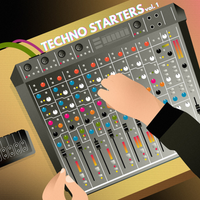 Techno Starters Vol. 1 // Techno Drum Sample Pack (Rhythms + Multitracks)