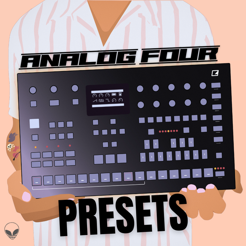 Analog Four Preset Pack // Techno Bass, Leads & Pads